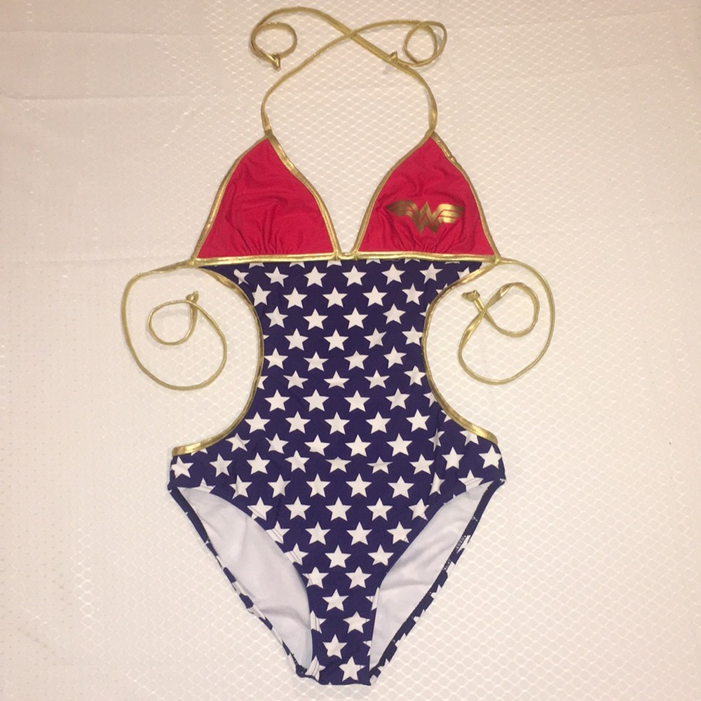 🆕 DC Comics Wonder Woman Swim Suit Monokini